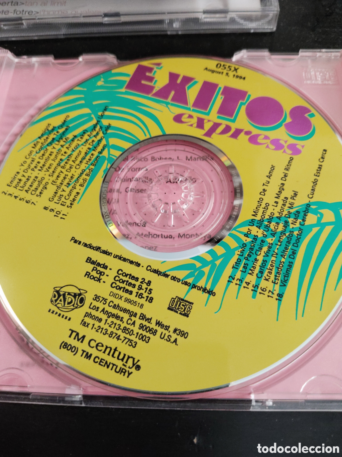CDs de m&uacute;sica: Exitos Express 192x Cd compilation 1992 - Foto 1