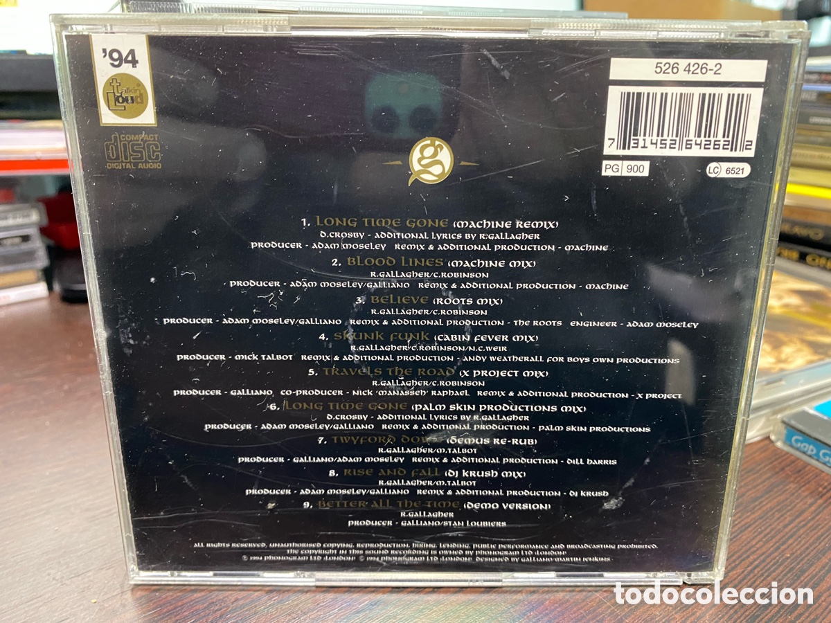 CDs de m&uacute;sica: Galliano - A Thicker Plot (Remixes 93-94) (CD, Album) - Foto 2