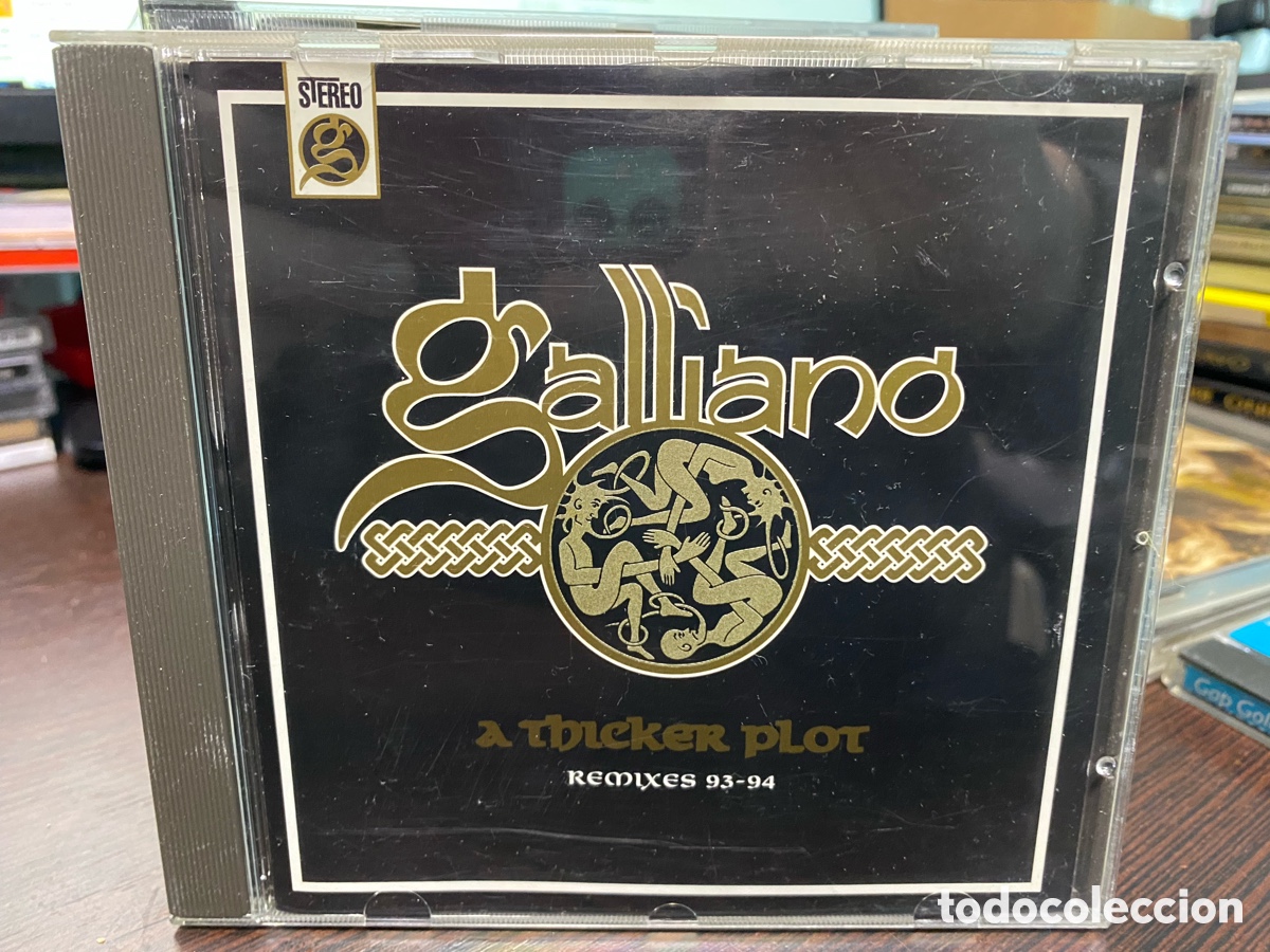 CDs de m&uacute;sica: Galliano - A Thicker Plot (Remixes 93-94) (CD, Album) - Foto 1