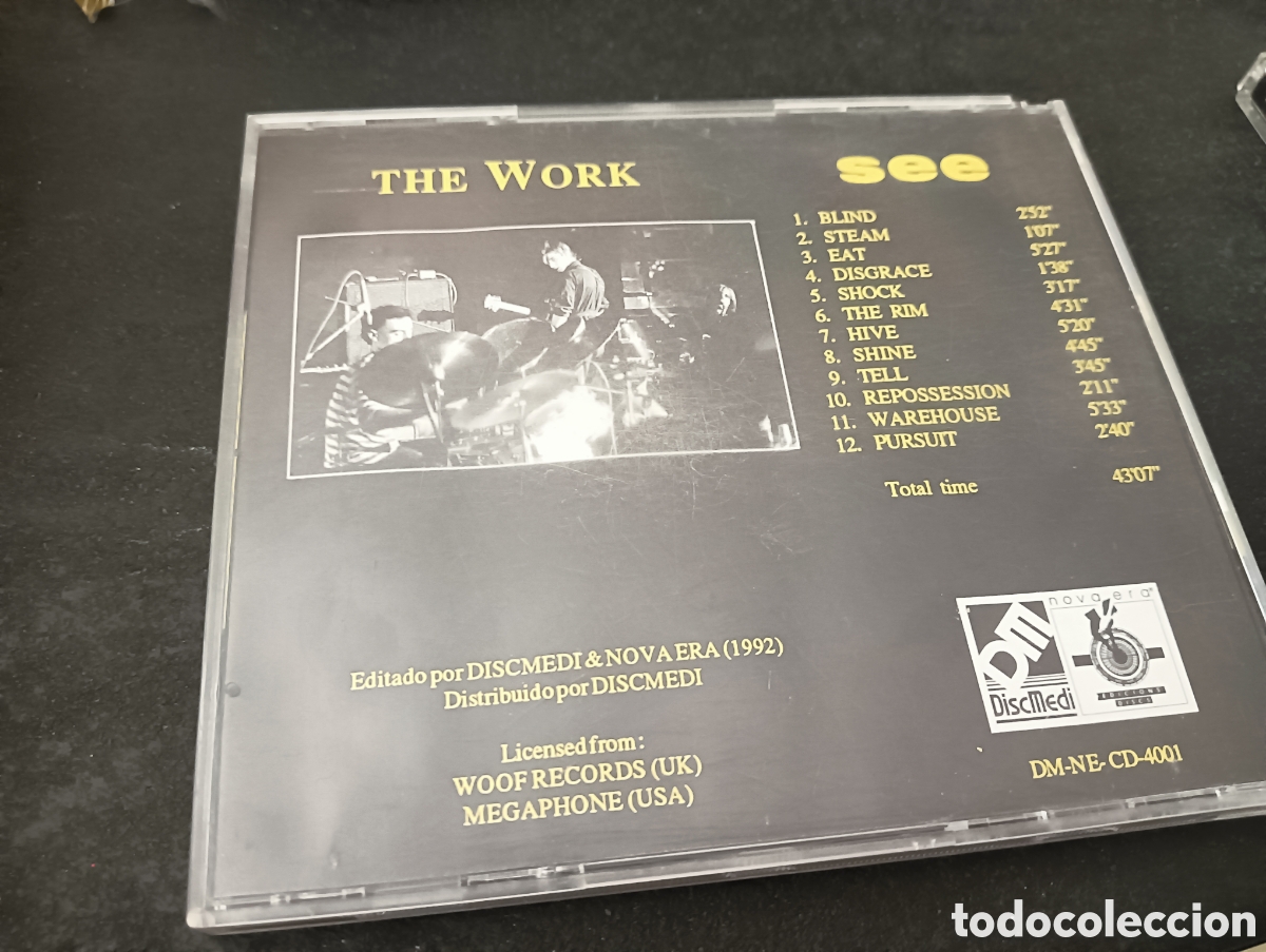 CDs de m&uacute;sica: Disco CD - THE WORK - See - Discmedi 1992 - Foto 3