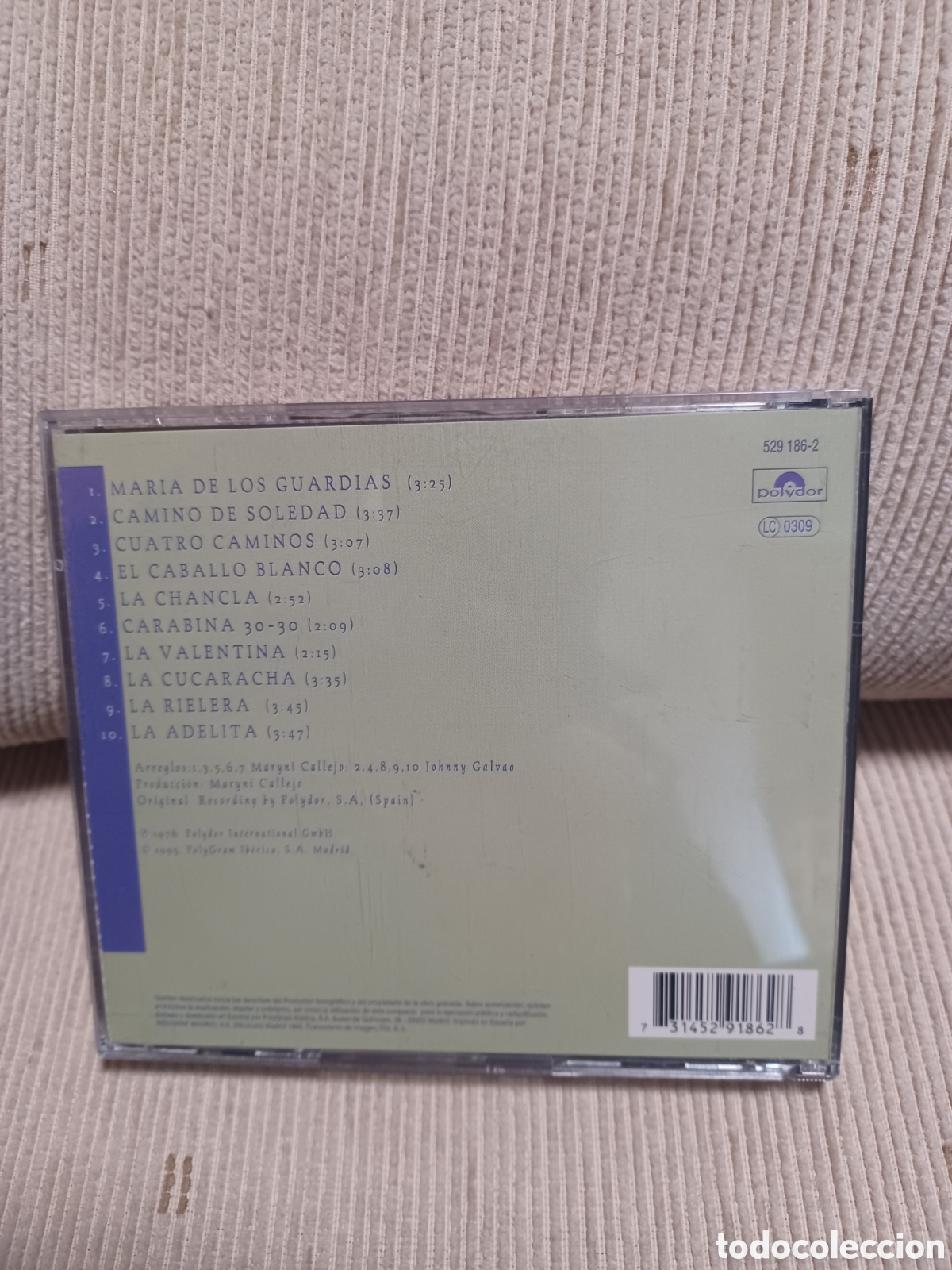 CDs de m&uacute;sica: Cd massiel Maria de los guardias - Foto 2
