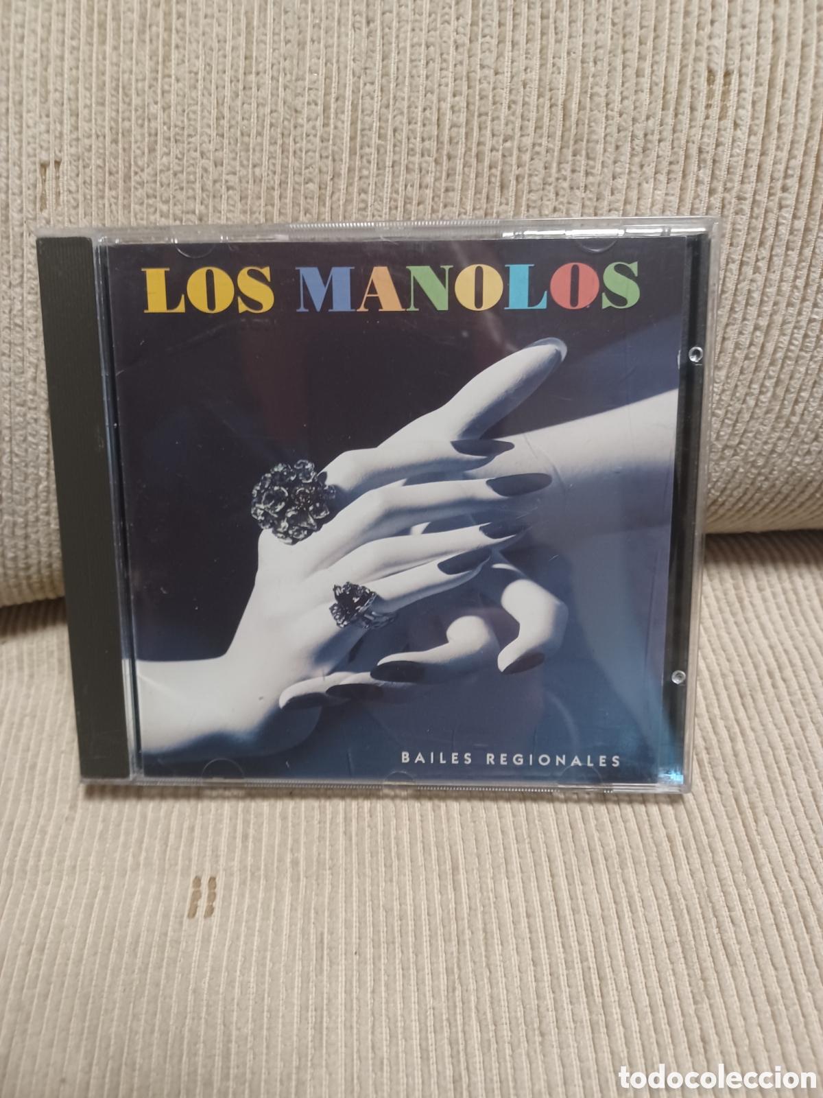 CDs de m&uacute;sica: Cd los manolos bailes regionales - Foto 1