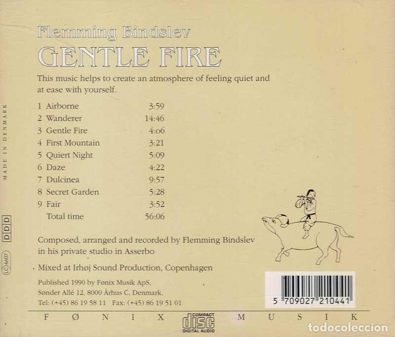 CDs de m&uacute;sica: Flemming Bindslev - Gentle Fire. CD - Foto 2