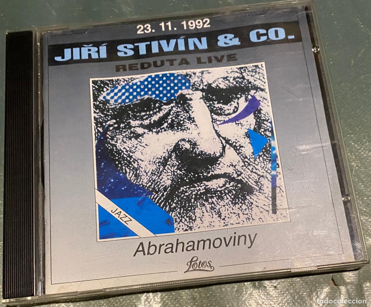 CD de M&uacute;sica: 'Abrahamoviny - Reduta Live', de Jiri Stiv&iacute;n & Co. Jazz. S&oacute;lo la caja, disco no incluido.