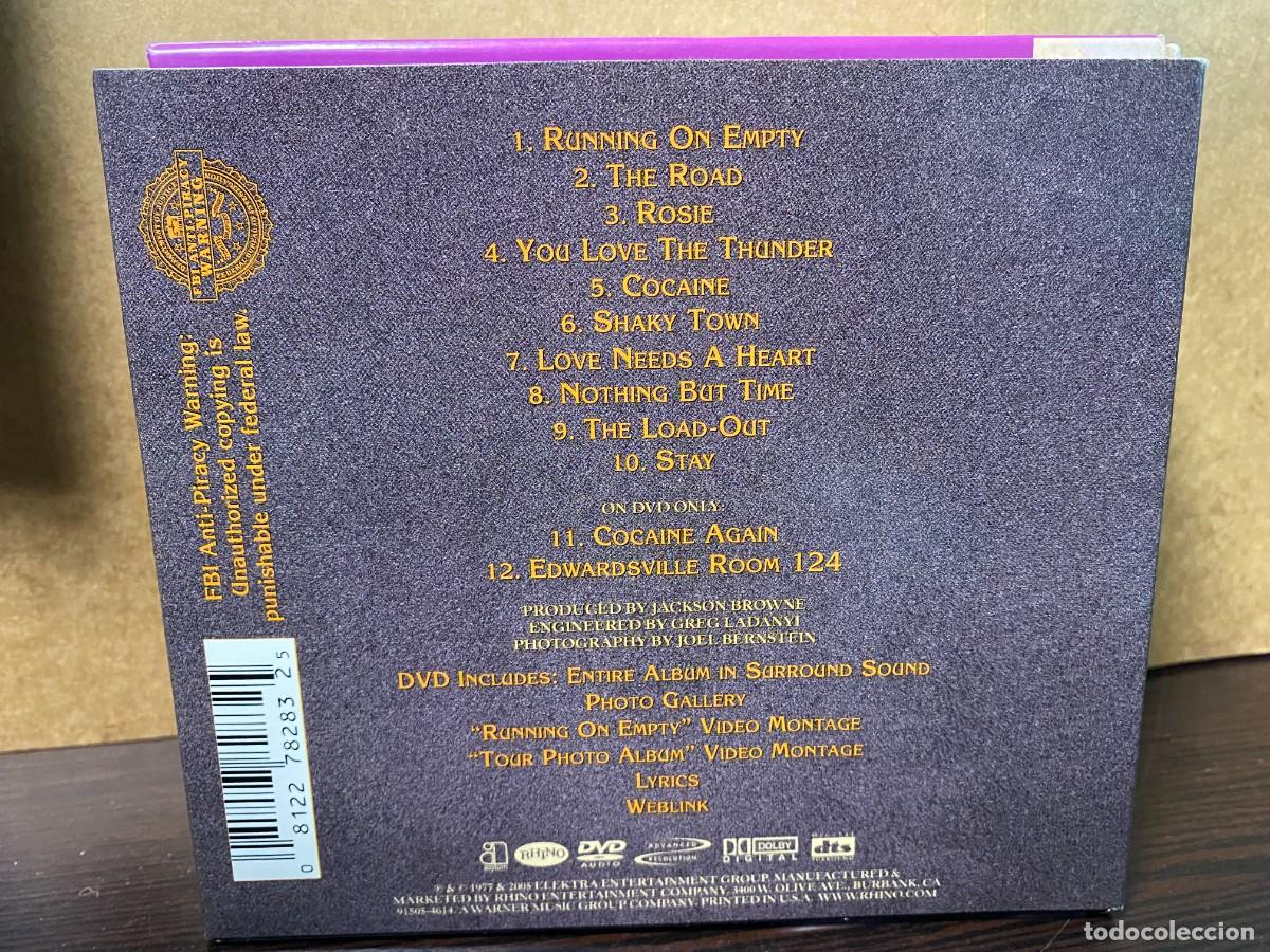 CDs de m&uacute;sica: Jackson Browne - Running On Empty (CD + DVD, Multichannel) - Foto 2
