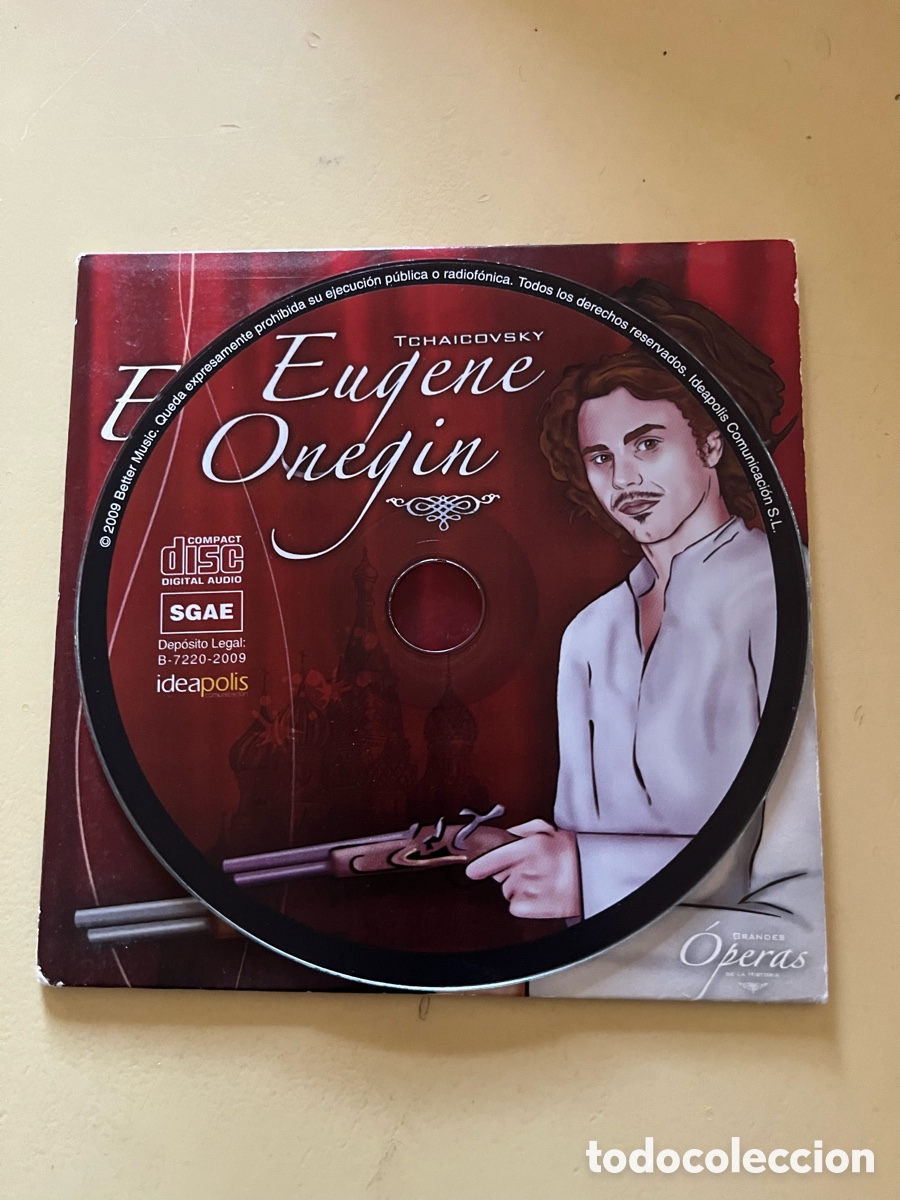 CDs de m&uacute;sica: Eugene Onegin. Tchaikovsky. CD Grandes &Oacute;peras - Foto 3