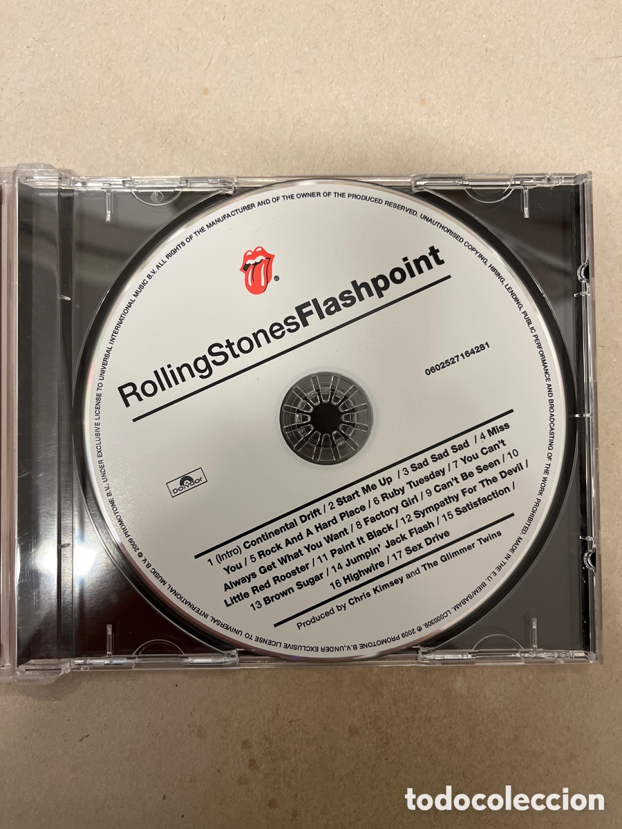 CDs de m&uacute;sica: The Rolling Stones - flashpoint - Foto 3