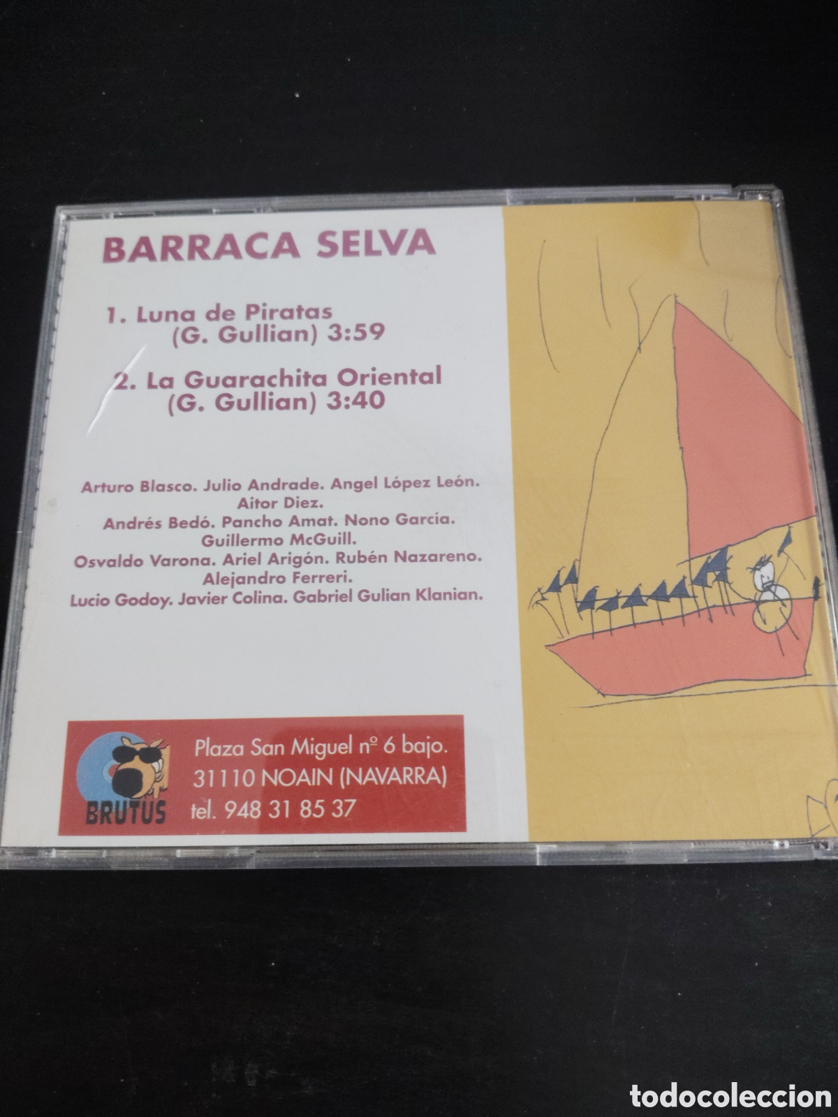 CDs de m&uacute;sica: Barraca selva - Luna de piratas cd single - Foto 4