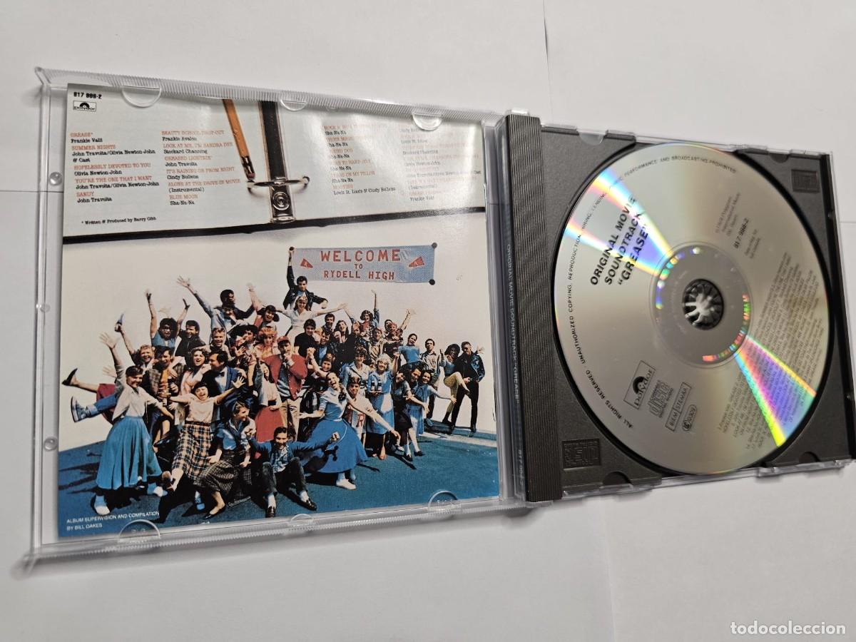 CDs de m&uacute;sica: CD BSO GREASE (1991) - De Colecci&oacute;n Privada - Foto 3