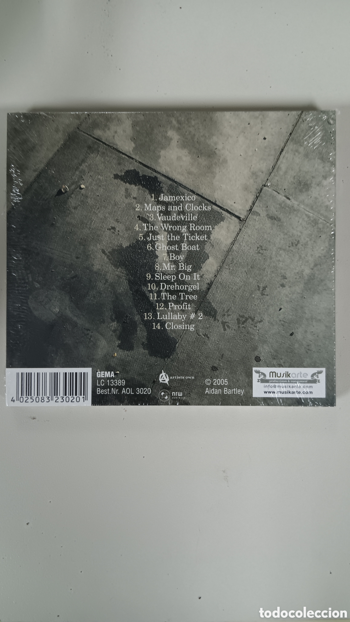 CDs de m&uacute;sica: CD Aidan Bartley &rdquo;Vaudeville&rdquo; - Foto 2