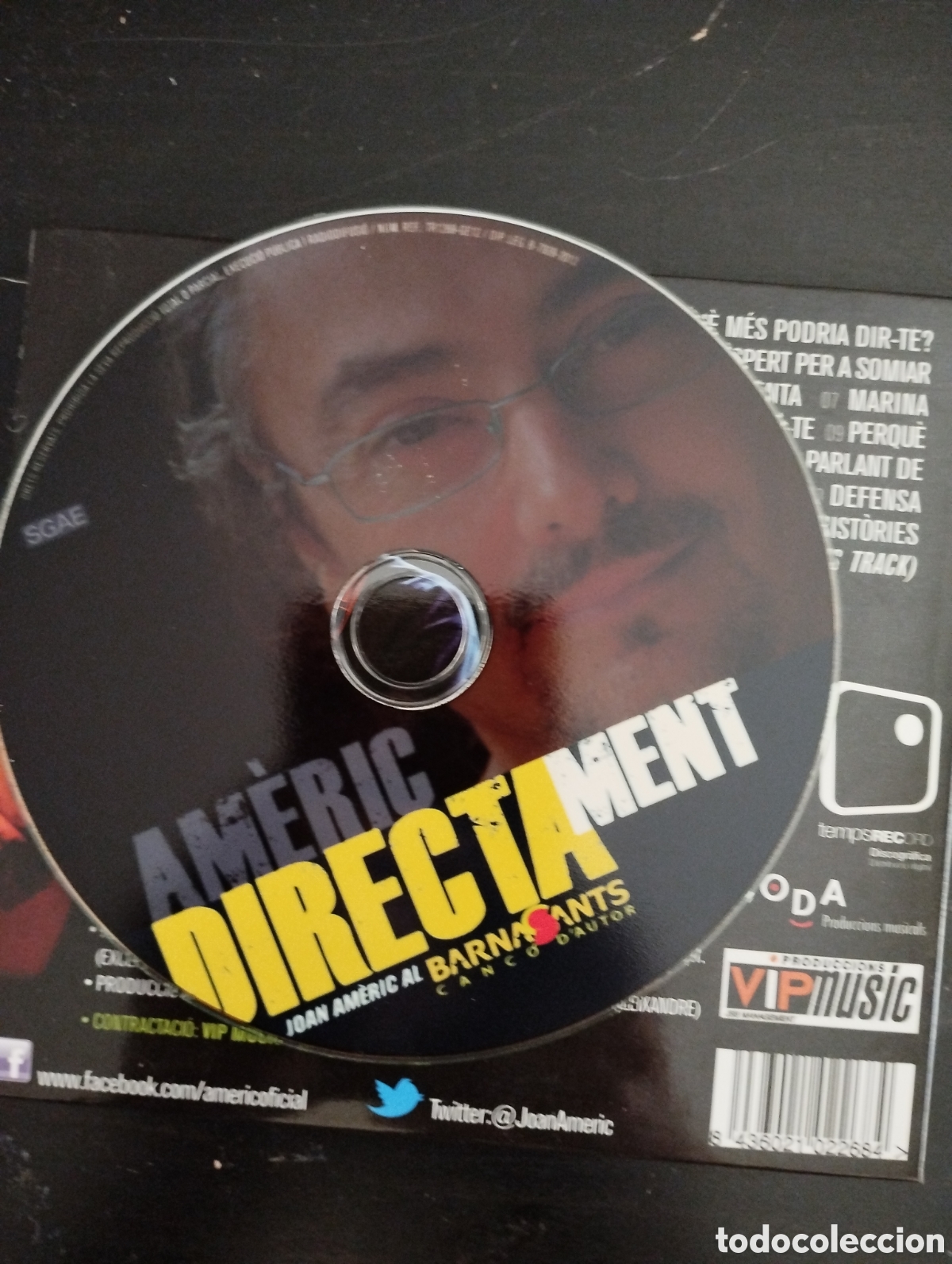 CDs de m&uacute;sica: Joan Am&eacute;ric &ndash; DIRECTAment. CD, 2012. Barnasants - Foto 5