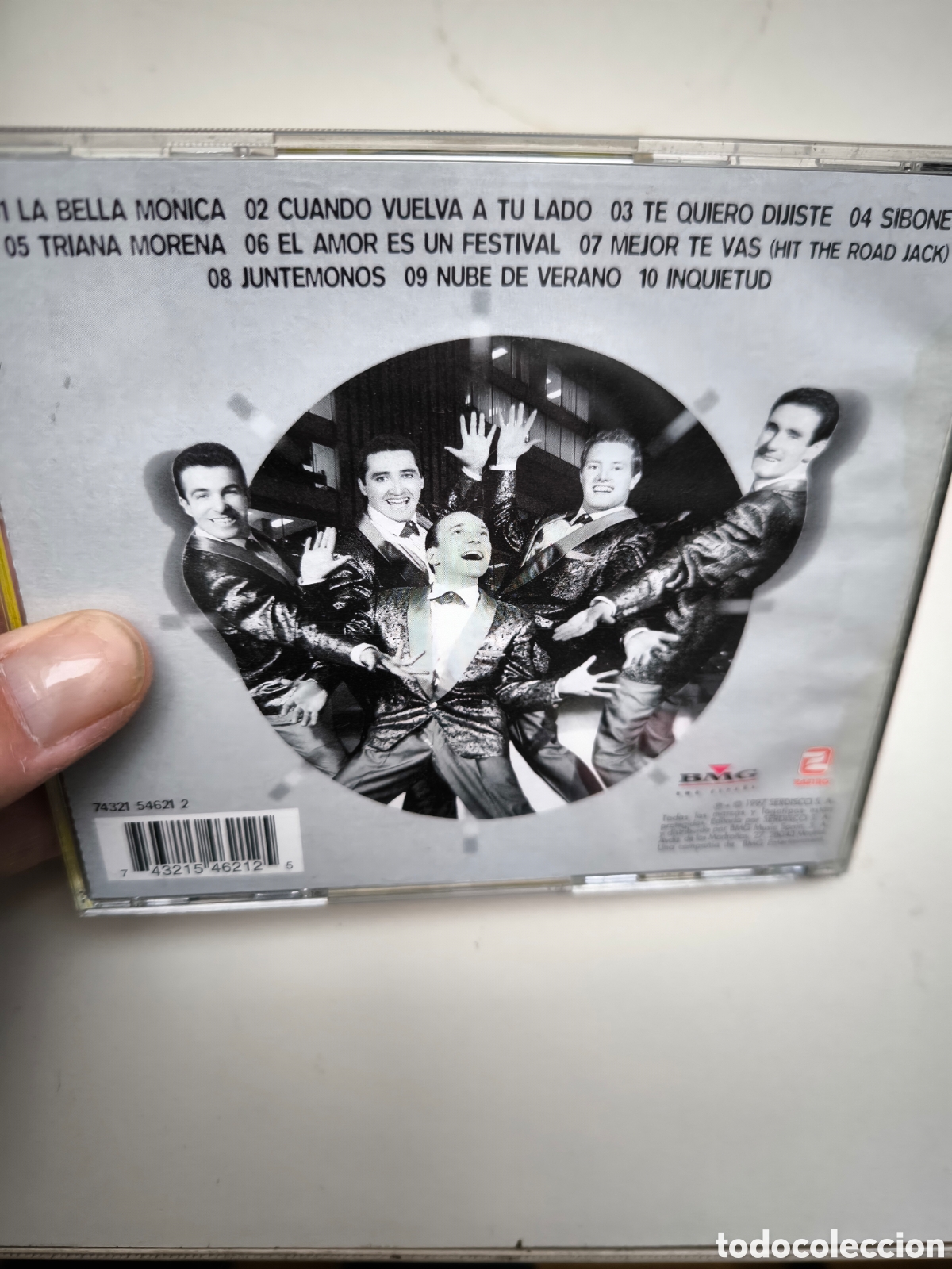 CDs de m&uacute;sica: Cd Los Iru&ntilde;ako bmg 1997 - Foto 2