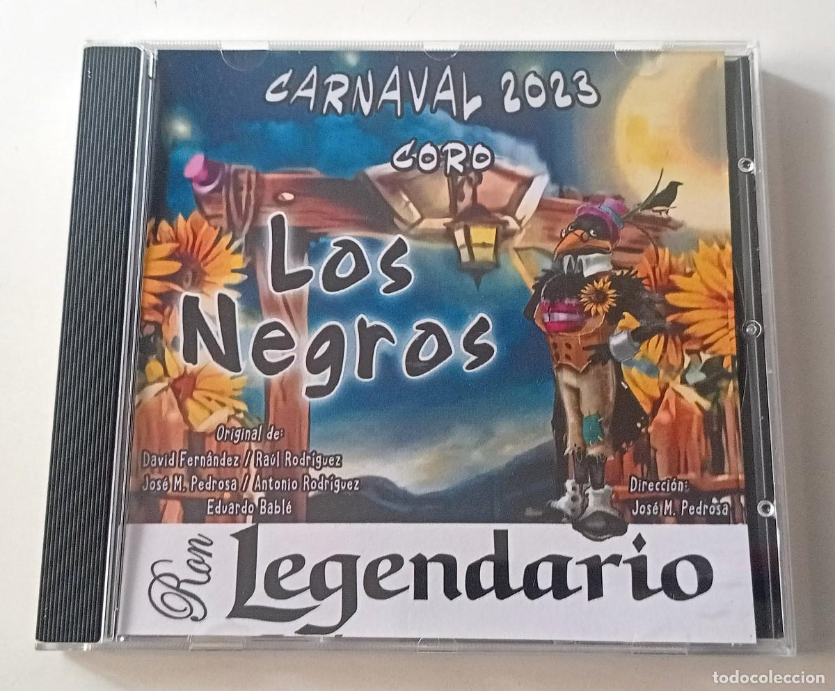 CDs de m&uacute;sica: CARNAVAL DE CADIZ 2023 CD CORO LOS NEGROS - Foto 1
