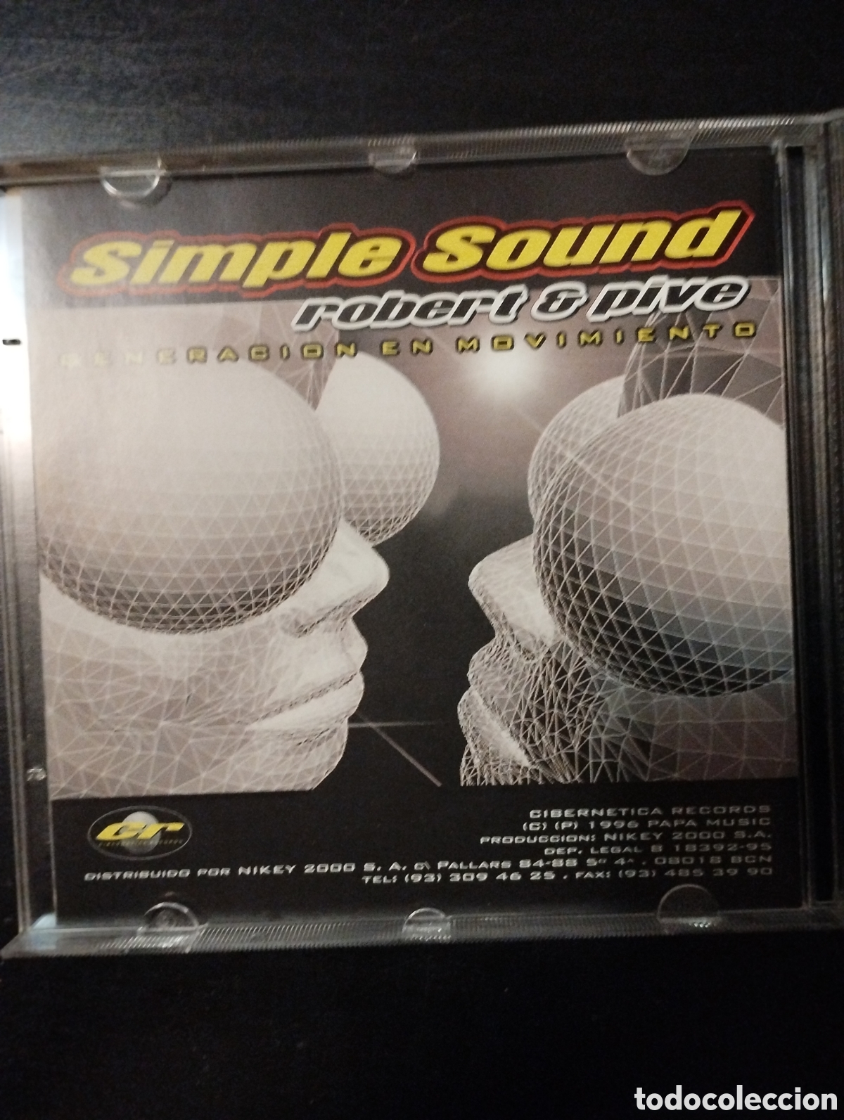 CDs de m&uacute;sica: Robert & Pive &ndash; Simple Sound. Malague&ntilde;a. CD. 1996 - Foto 2
