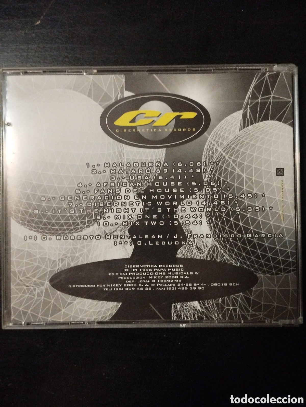 CDs de m&uacute;sica: Robert & Pive &ndash; Simple Sound. Malague&ntilde;a. CD. 1996 - Foto 4