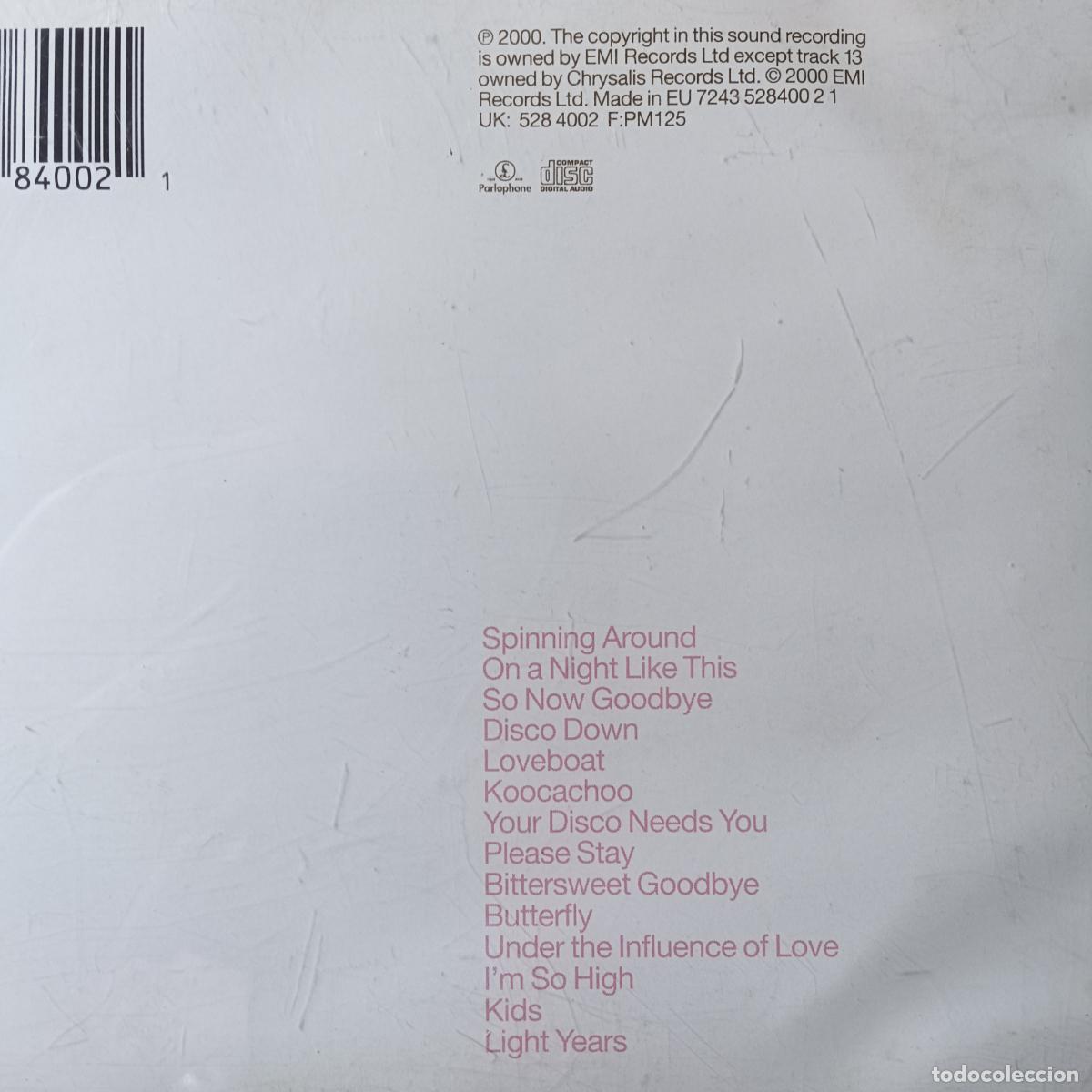 CDs de m&uacute;sica: KYLIE MINOGUE - LIGHT YEARS - CD - - Foto 2