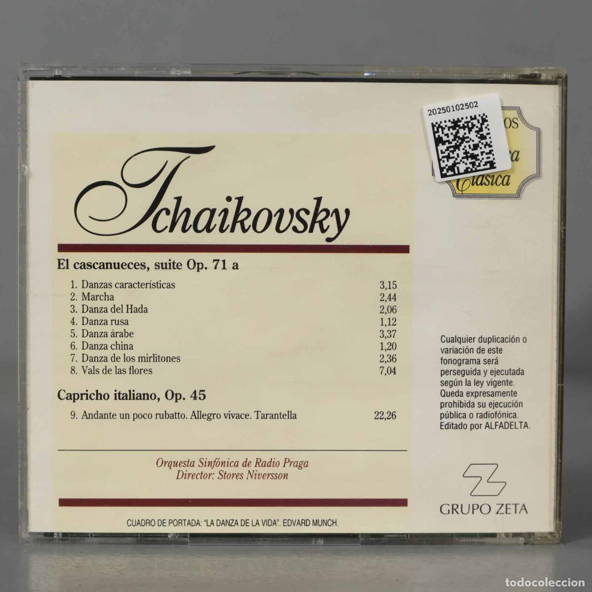 CDs de m&uacute;sica: CD. TCHAIKOVSKY OP 71 A 45 - Foto 2