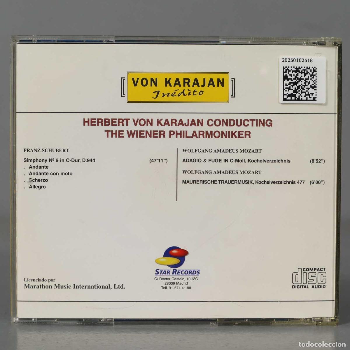 CDs de m&uacute;sica: CD. KARAJAN INEDITO 2 - Foto 2