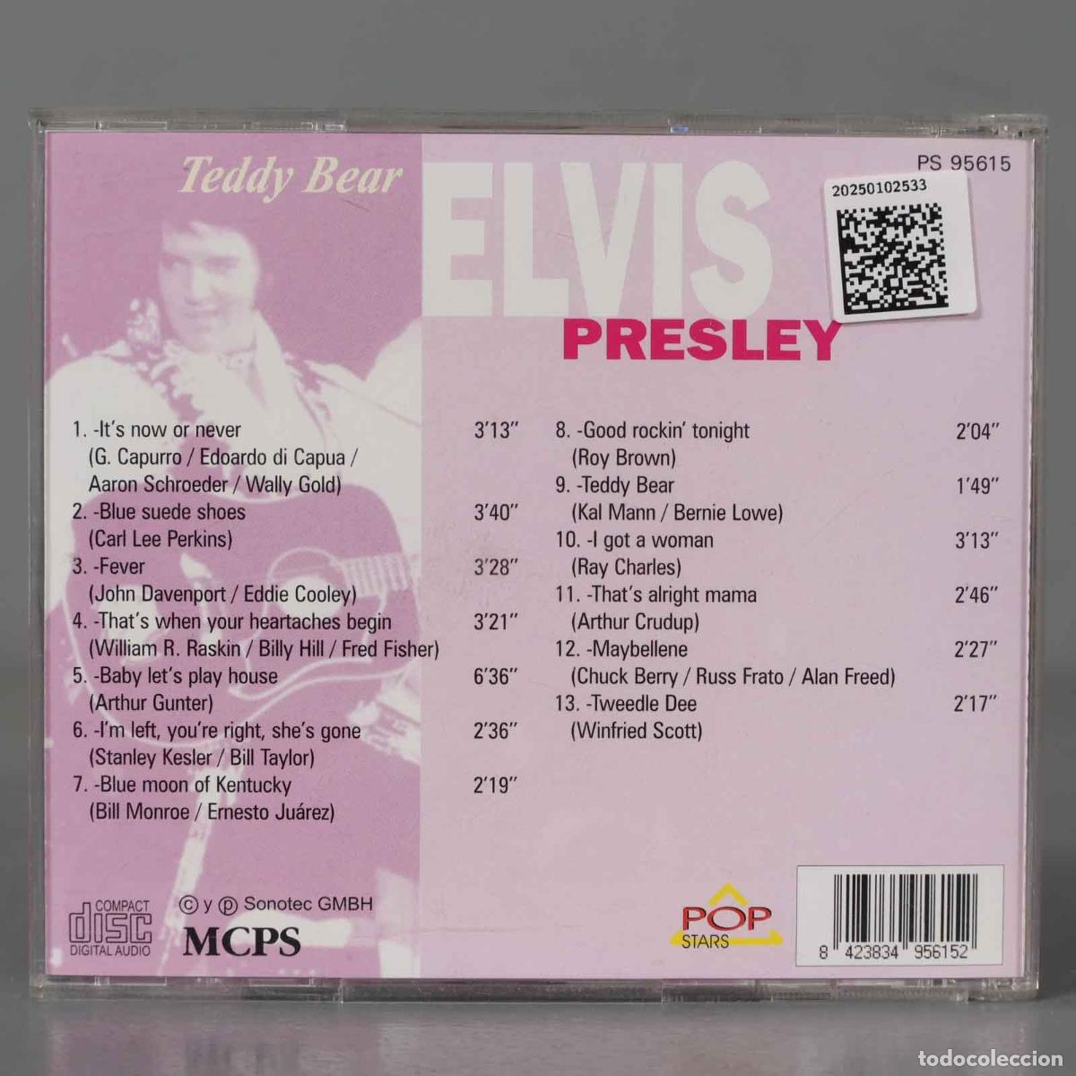 CDs de m&uacute;sica: CD. Elvis Presley &ndash; Teddy Bear - Foto 2