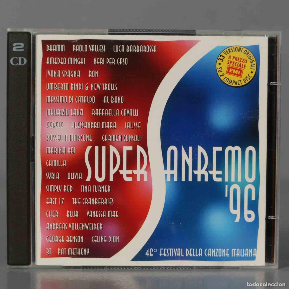 CDs de m&uacute;sica: CD. Various &ndash; Supersanremo &acute;96 - Foto 1