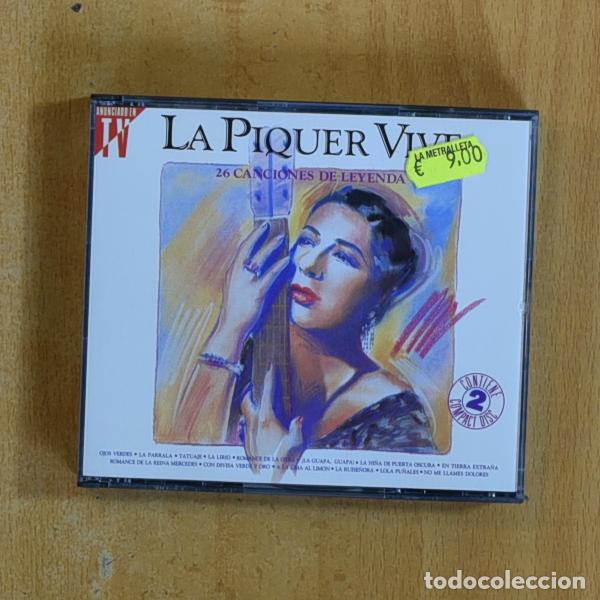 CDs de m&uacute;sica: CONCHA PIQUER - LA PIQUER VIVE - CD - Foto 1