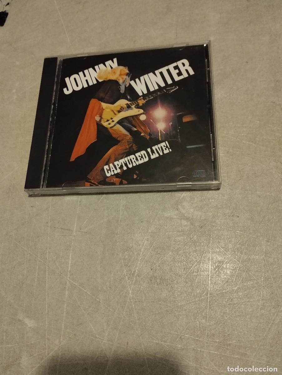 CDs de m&uacute;sica: Johnny Winter CD Captured Live - Foto 1