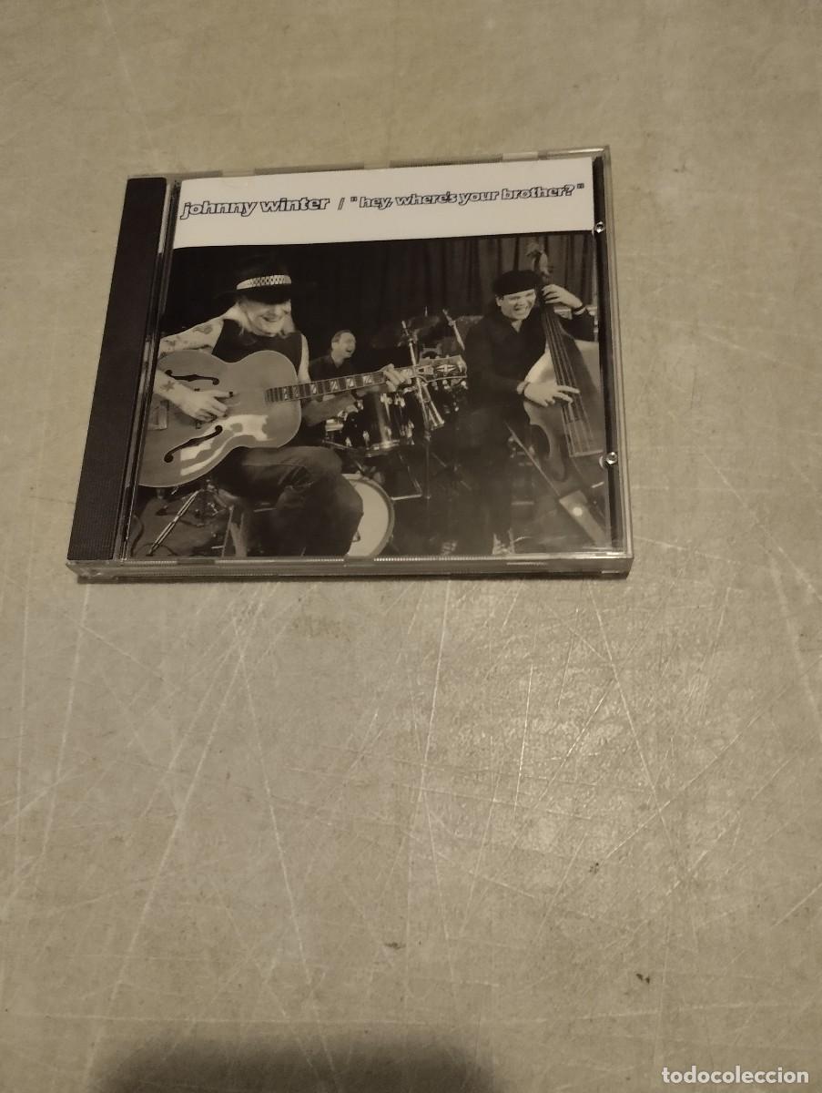 CDs de m&uacute;sica: Johnny Winter CD Hey Wheres Your Brother - Foto 1
