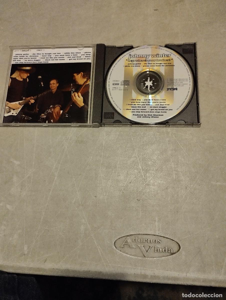 CDs de m&uacute;sica: Johnny Winter CD Hey Wheres Your Brother - Foto 2