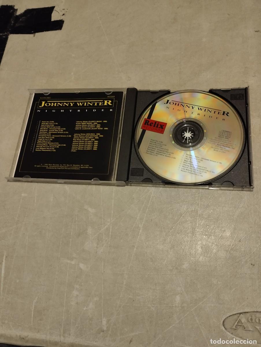 CDs de m&uacute;sica: Johnny Winter CD Night Rider - Foto 2