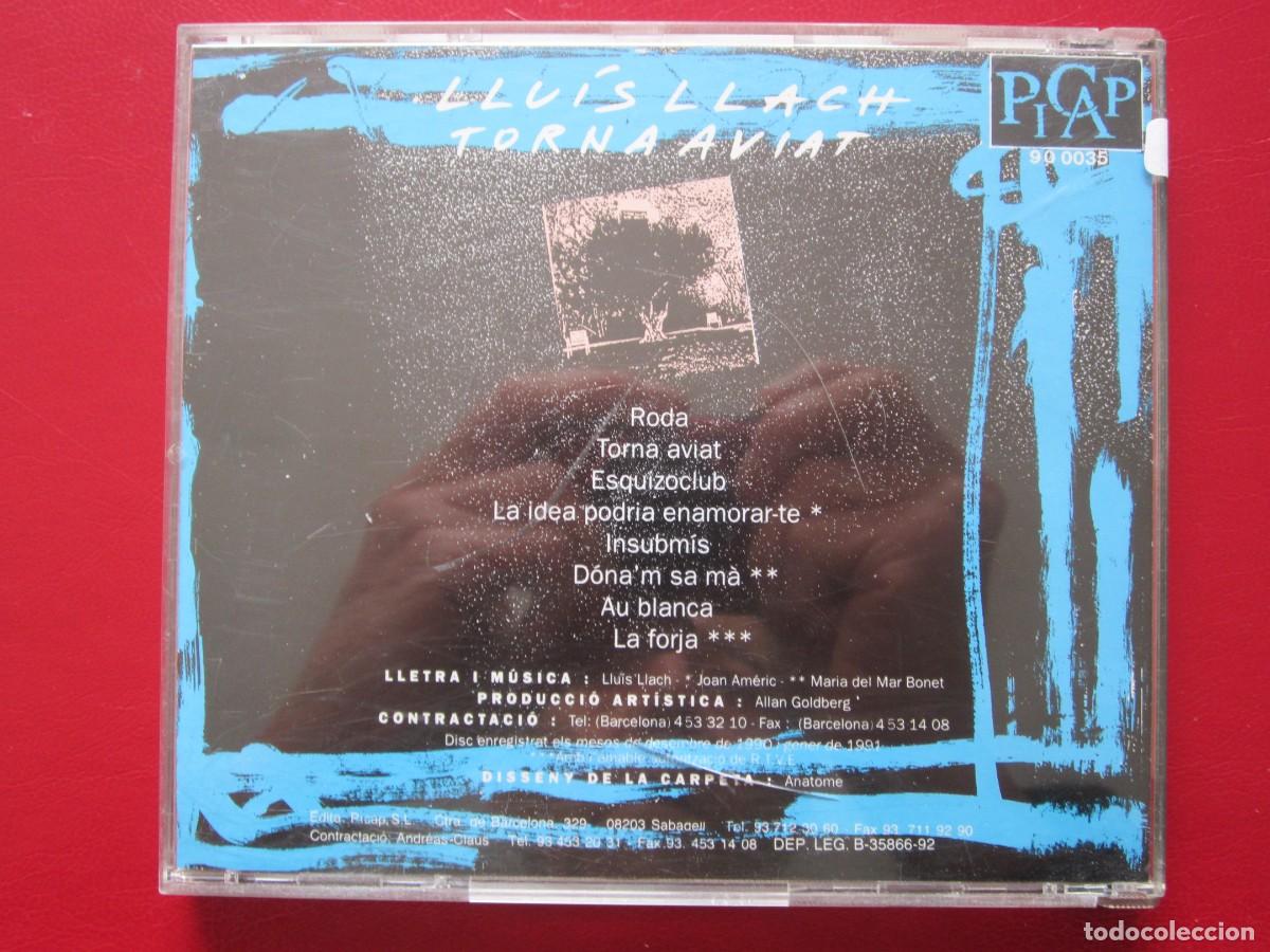 CDs de m&uacute;sica: (462) CD LLUIS LLACH TORNA AVIAT - Foto 2