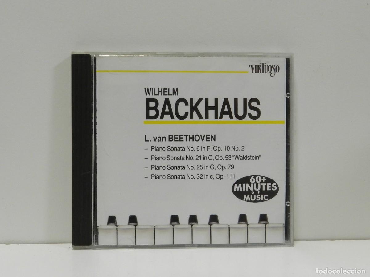 CDs de m&uacute;sica: DISCO CD. Wilhelm Backhaus &ndash; Beethoven Sonatas. COMPACT DISC. - Foto 1