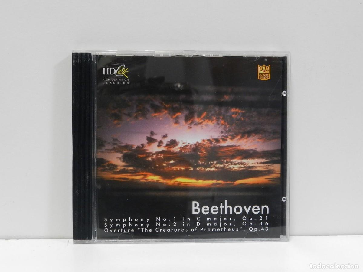CDs de m&uacute;sica: DISCO CD. Beethoven &ndash; Symphony No. 1 & 2. COMPACT DISC. - Foto 1