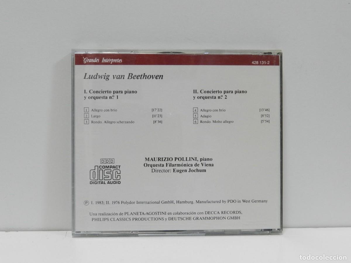 CDs de m&uacute;sica: DISCO CD. Pollini &ndash; Beethoven - Grandes Int&eacute;rpretes. COMPACT DISC. - Foto 2