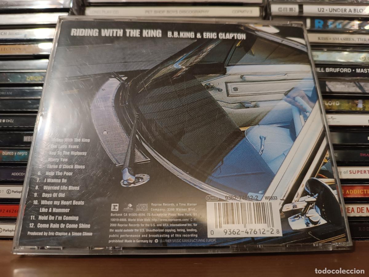 CDs de m&uacute;sica: B.B. King & Eric Clapton &lrm;&ndash; Riding With The King -CD - Foto 2