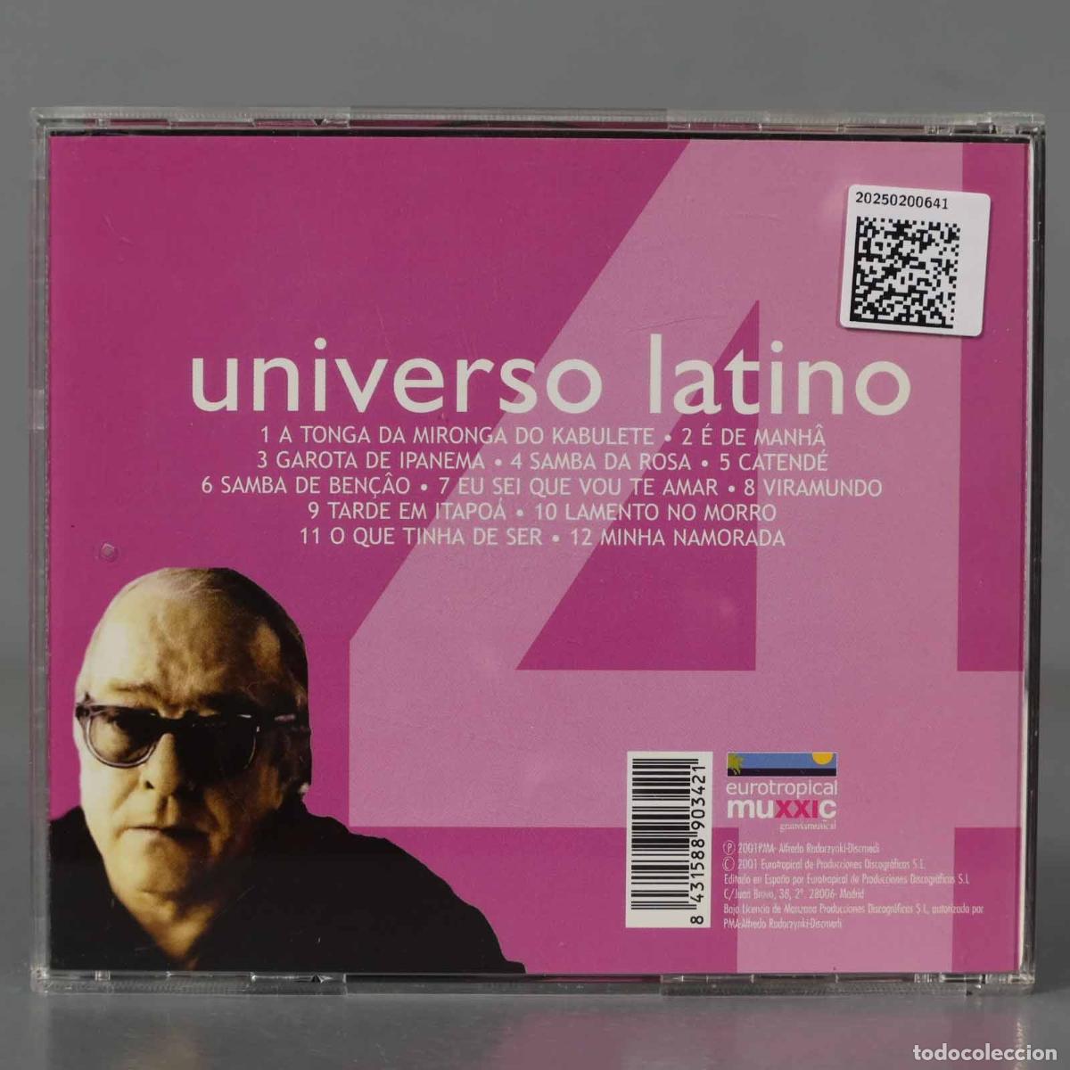 CDs de m&uacute;sica: CD. Vinicius De Moraes &ndash; Universo Latino 4 - Foto 2