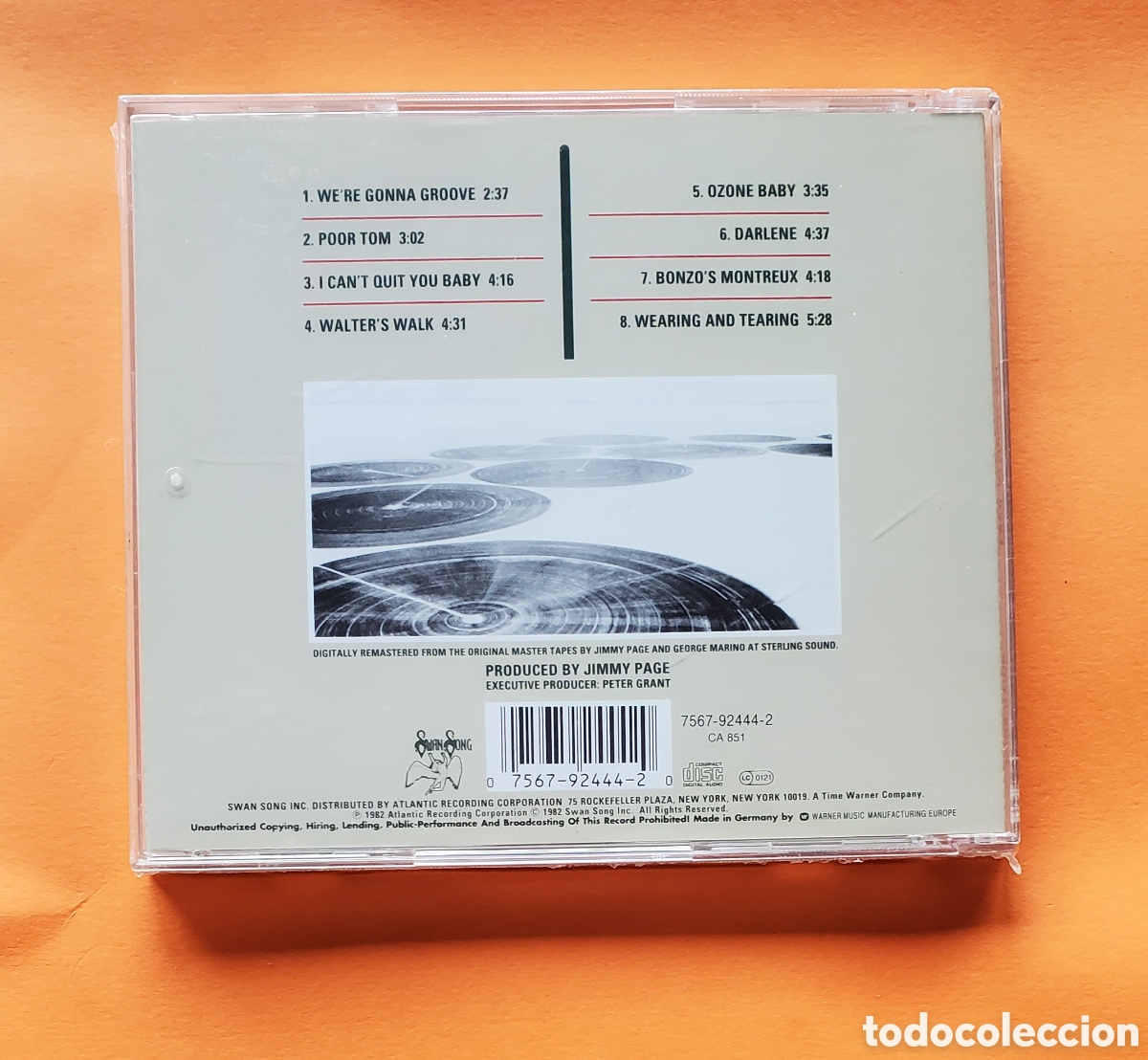 CDs de m&uacute;sica: Cd PRECINTADO!! . LED ZEPPELIN . Coda . - Foto 2