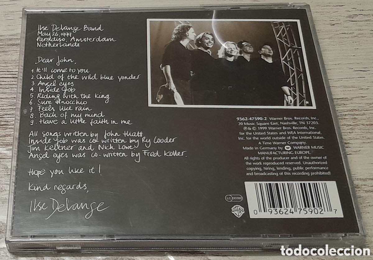 CDs de m&uacute;sica: ILSE DELANGE - DEAR JOHN, - Foto 2