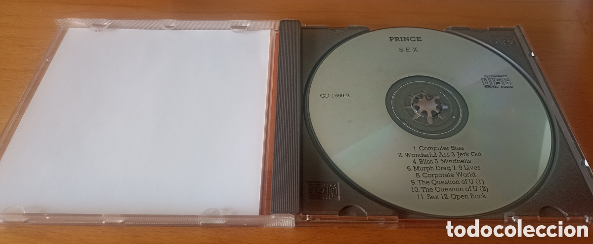 CDs de m&uacute;sica: CD Prince - Princesex - Foto 3