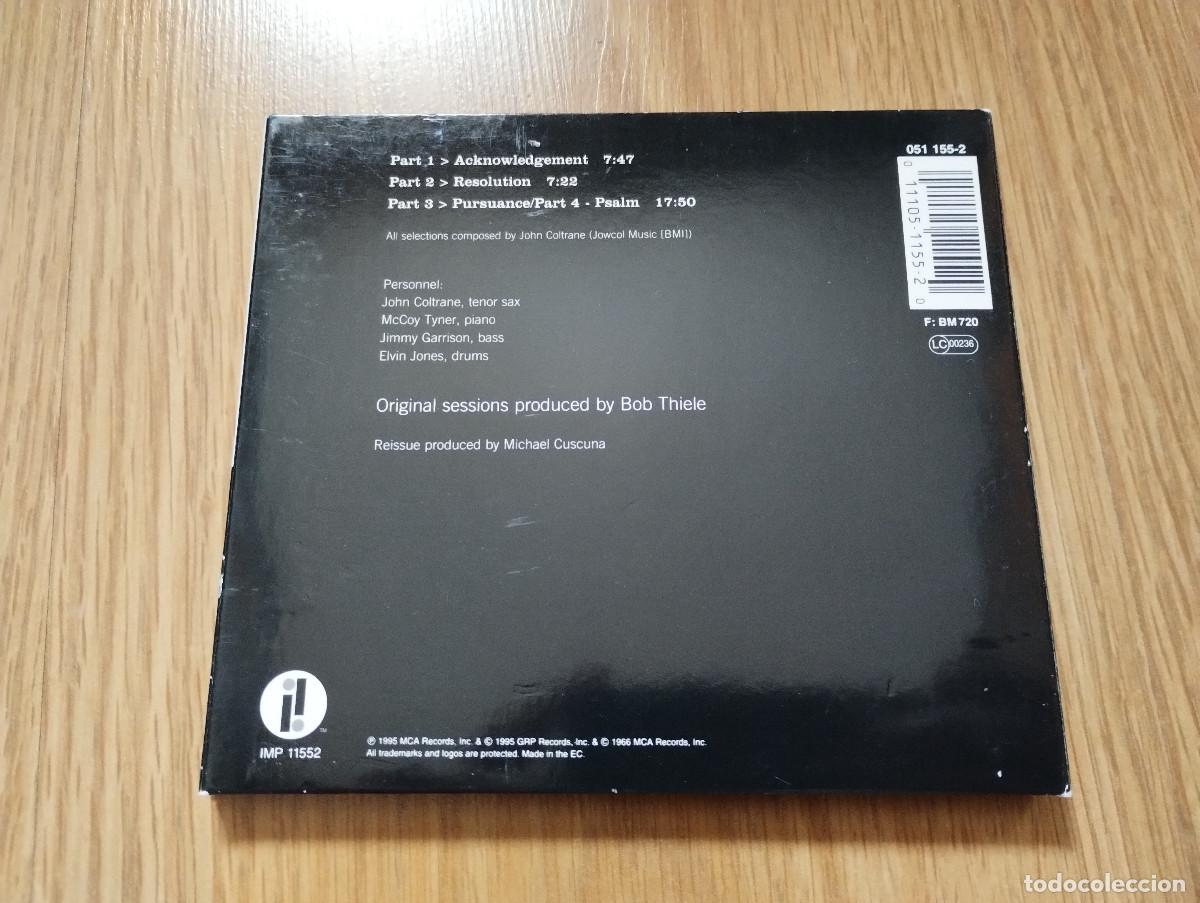 CDs de m&uacute;sica: John Coltrane &ndash; A Love Supreme - CD Jazz - Foto 3