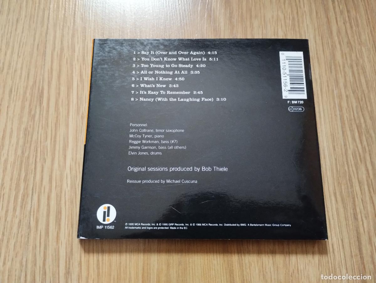 CDs de m&uacute;sica: John Coltrane Quartet &ndash; Ballads - CD Jazz - Foto 3