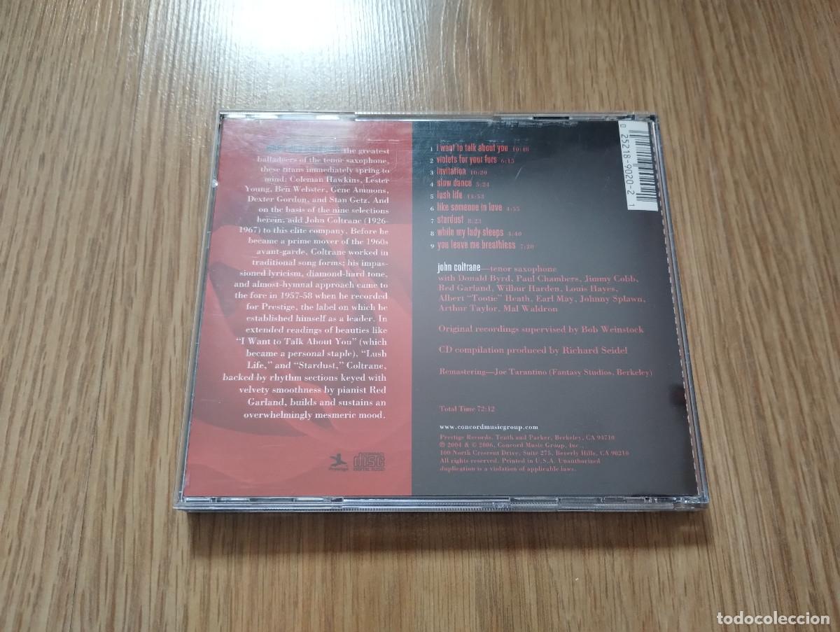 CDs de m&uacute;sica: John Coltrane &ndash; Plays For Lovers - CD Jazz - Foto 3