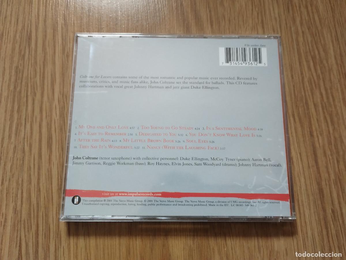 CDs de m&uacute;sica: John Coltrane &ndash; Coltrane For Lovers - CD Jazz - Foto 3