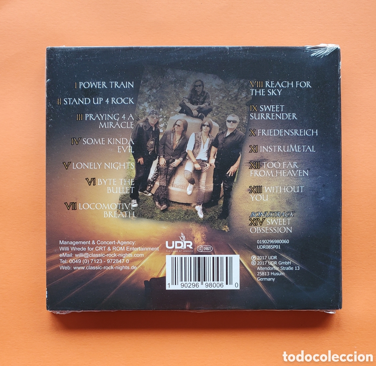 CDs de m&uacute;sica: BONFIRE . Byte the bullet . Precintado . - Foto 2