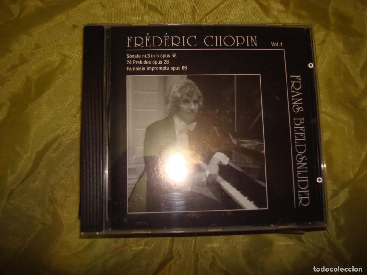 CDs de m&uacute;sica: FREDERIC CHOPIN. VOL 1. FRANS BEELDSNIJDER. CD. IMPECABLE - Foto 1