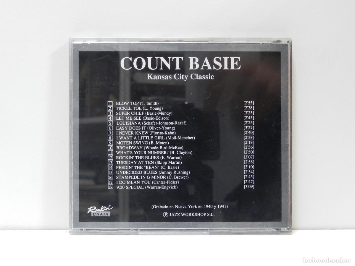 CDs de m&uacute;sica: DISCO CD. Count Basie &ndash; Kansas City Classic. COMPACT DISC. - Foto 2