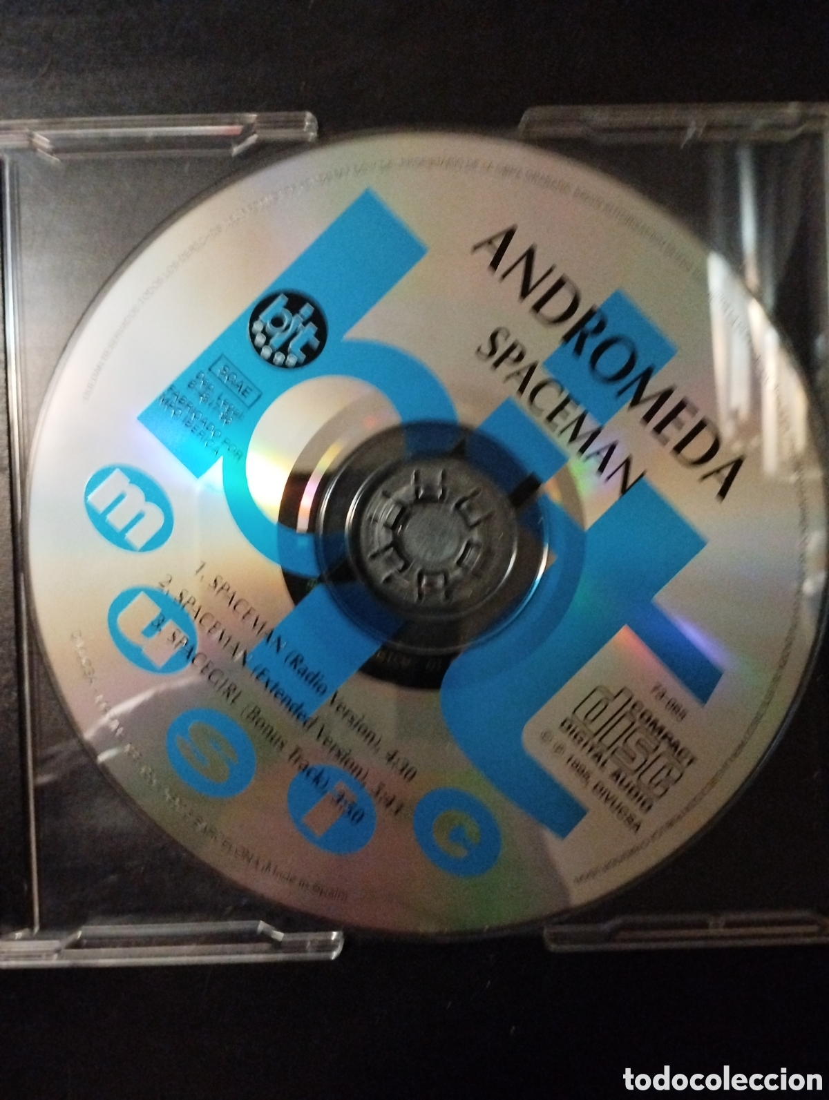 CDs de m&uacute;sica: Andromeda &ndash; Spaceman. 1996. Espa&ntilde;a. CD, Maxi-Single - Foto 3