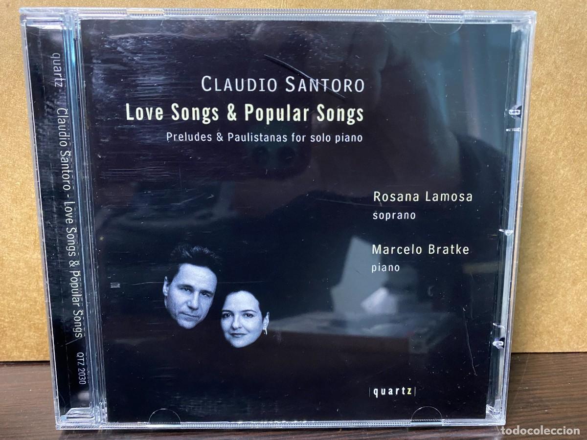 CD de M&uacute;sica: Claudio Santoro - Rosana Lamosa, Marcelo Bratke - Love Songs & Popular Songs (CD)