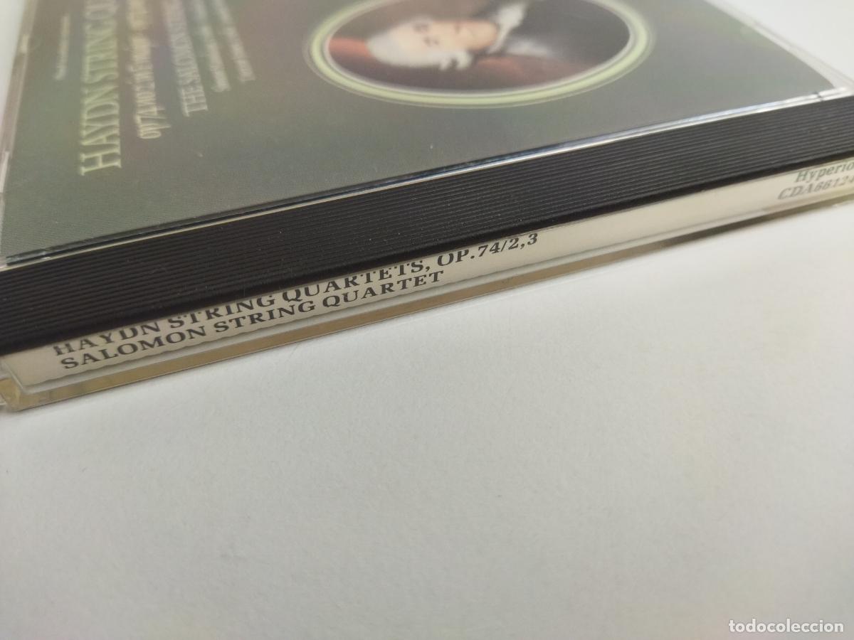 CDs de m&uacute;sica: HAYDN STRING QUARTETS Op. 74 n.2 & 3 & THE SALOMON STRING QUARTET - HYPERION CD CDA66124 - NUEVO - Foto 2