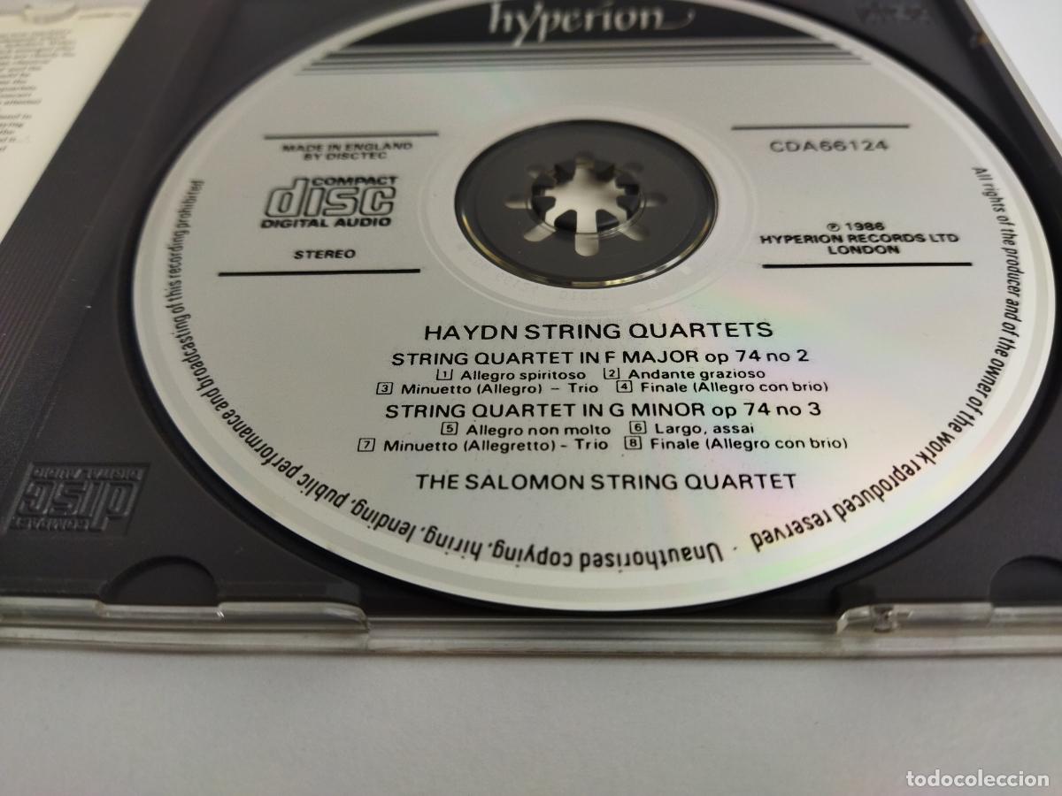 CDs de m&uacute;sica: HAYDN STRING QUARTETS Op. 74 n.2 & 3 & THE SALOMON STRING QUARTET - HYPERION CD CDA66124 - NUEVO - Foto 5