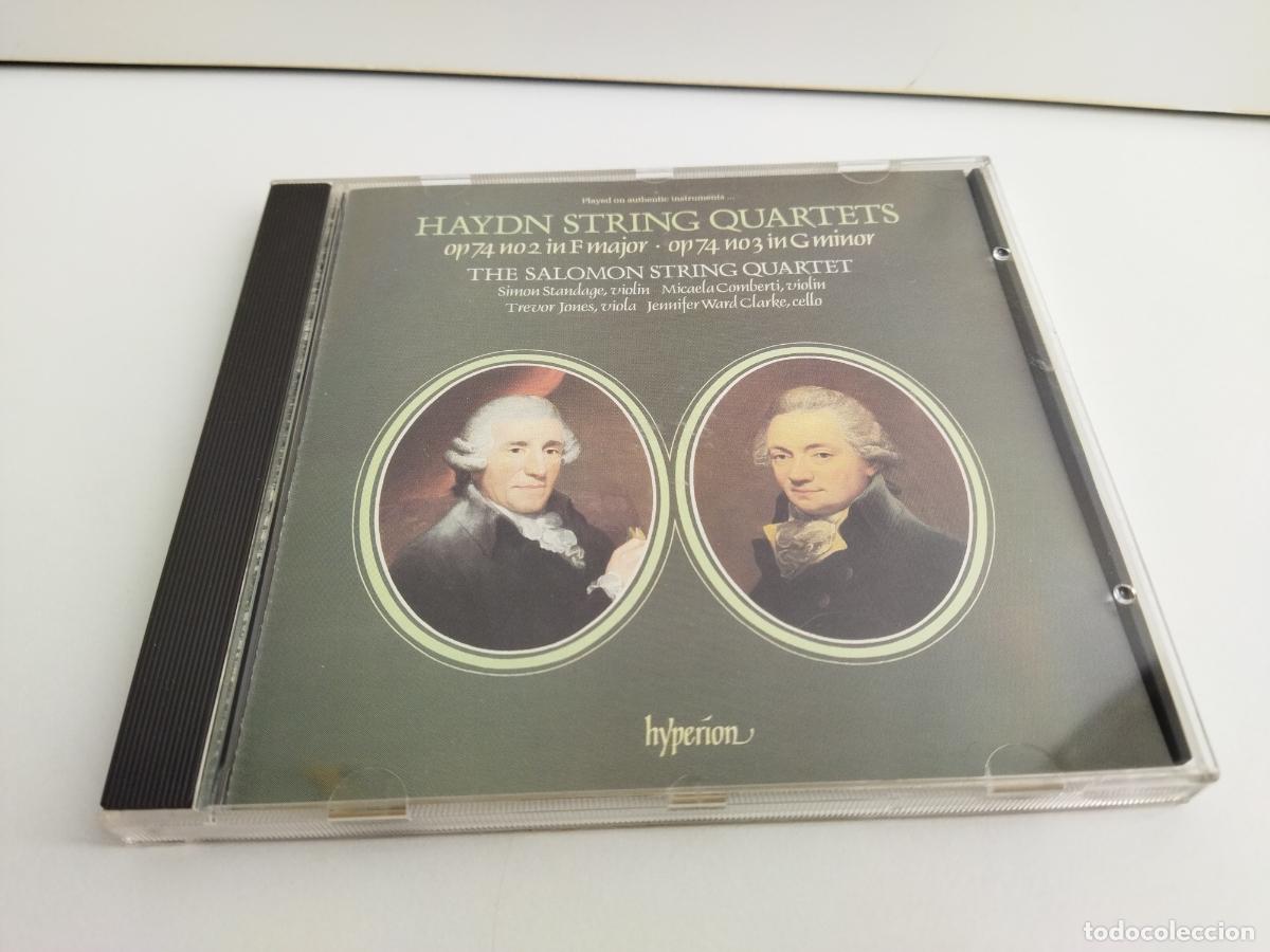 CDs de m&uacute;sica: HAYDN STRING QUARTETS Op. 74 n.2 & 3 & THE SALOMON STRING QUARTET - HYPERION CD CDA66124 - NUEVO - Foto 1